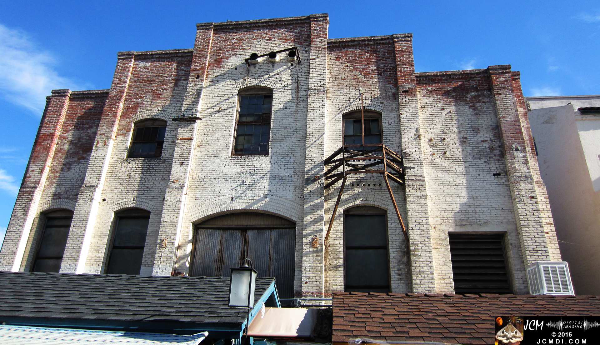 Olvera Street 1903 Los Angeles Trolley Power Substation Building, 10-23-2015